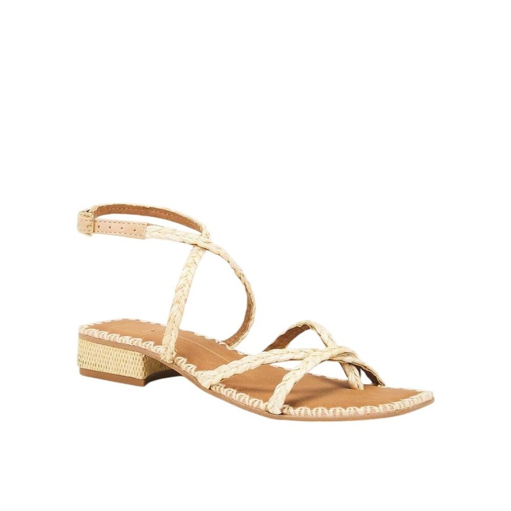 Dolce Vita Brinn Sandals in Lt Natural Cream 6.5 with box Womens low heels